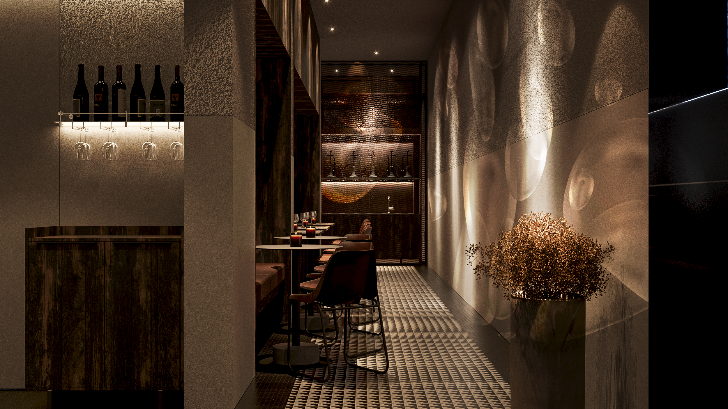 PanAsian 餐厅和水烟吧丨西班牙马德里丨UMKY 设计工作室,SYNDICATE 建筑事务所-13