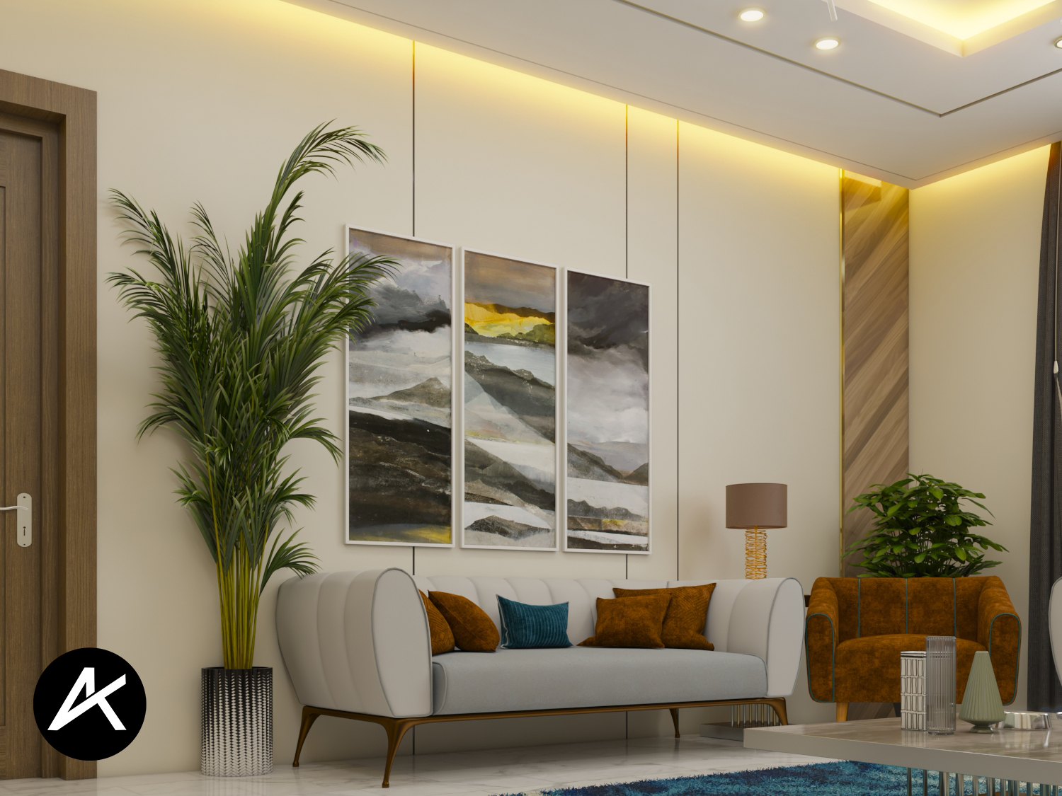 Family room interior design-2