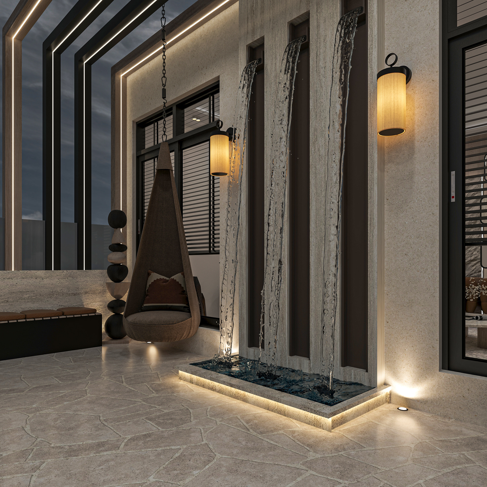 屋顶露台设计丨Salma Samy-14