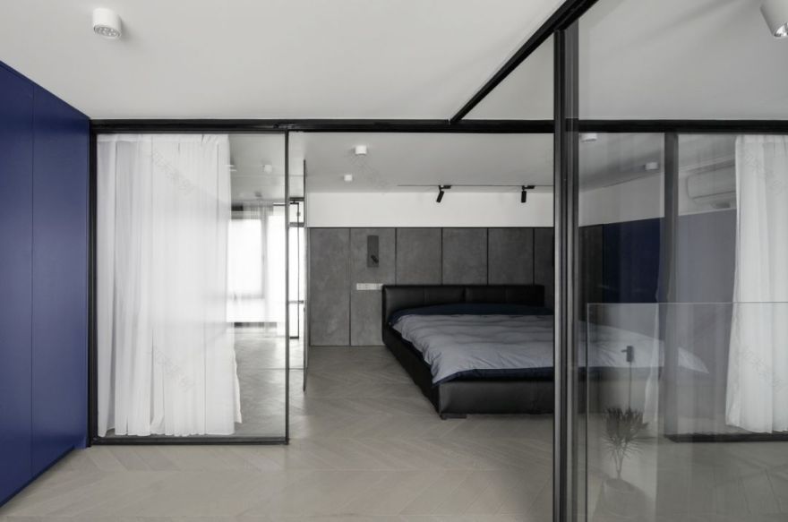 迷你 Loft 的时尚魔力 | 悬挑楼梯、电视隐身、楼梯悬浮-130