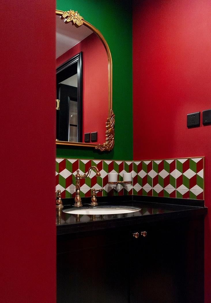 色彩冲击下的摩登复古家居设计-26