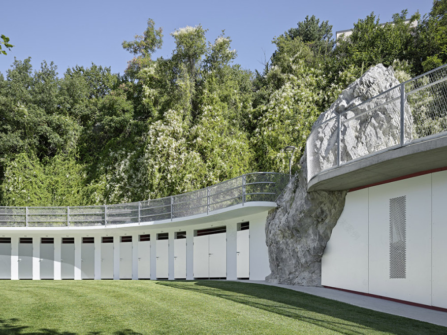 瑞士湖边“Geronde 浴场”有机更新,与自然景观完美融合-3