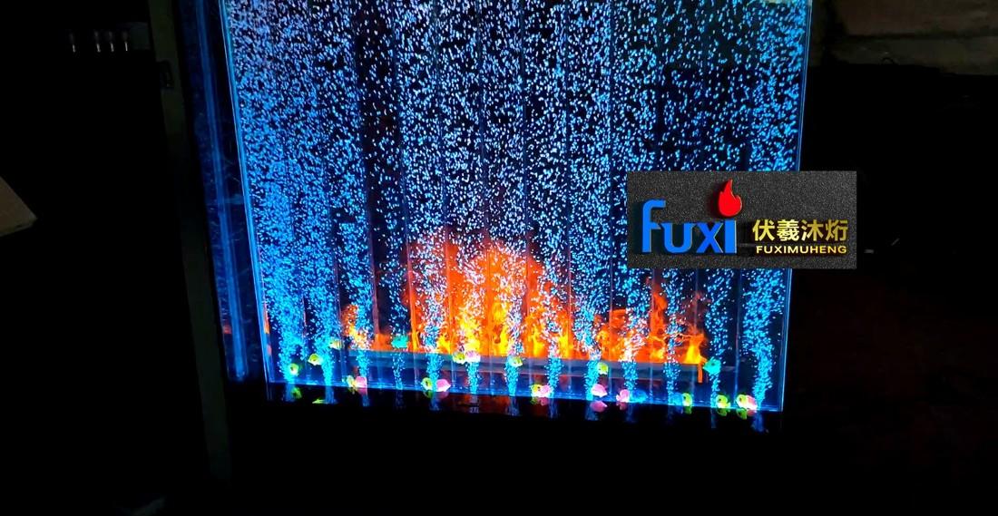 伏羲雾化壁炉风水屏 | 金木水火土元素助运势-28