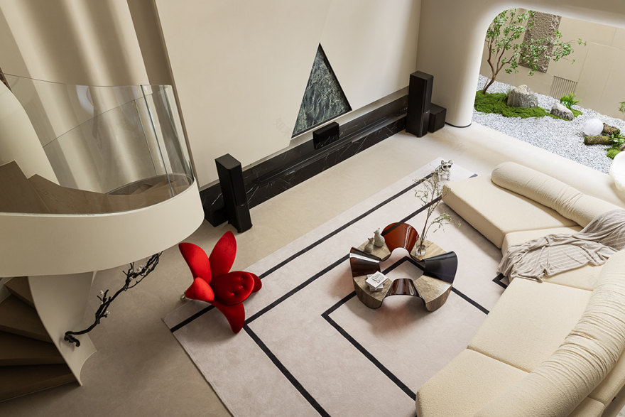 《家的底色》浙江义乌1000m²丨中国金华丨山麓草舍-32