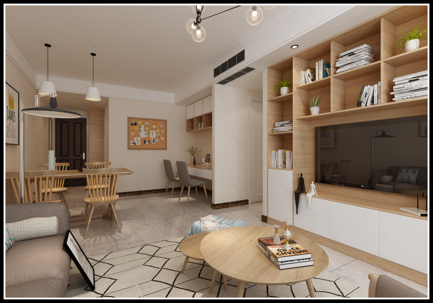 尚东 1956 北欧风居室 | 给孩子天空般的自由-12