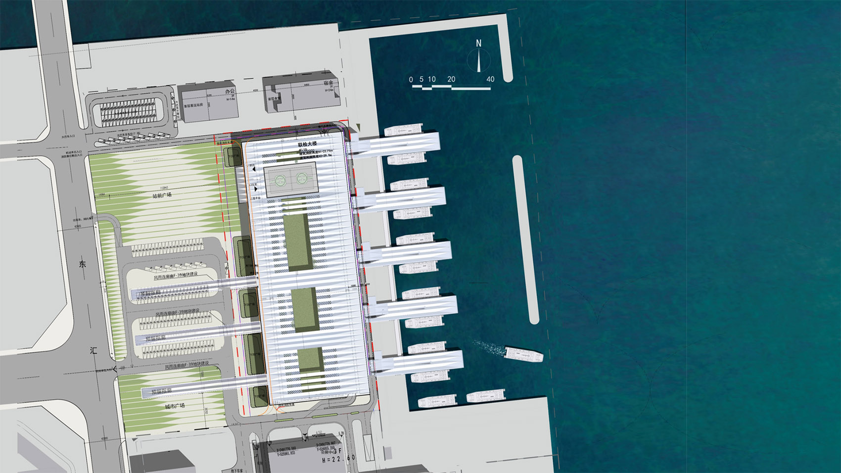 中山客运口岸丨中国中山丨华阳国际设计集团深圳公司-20