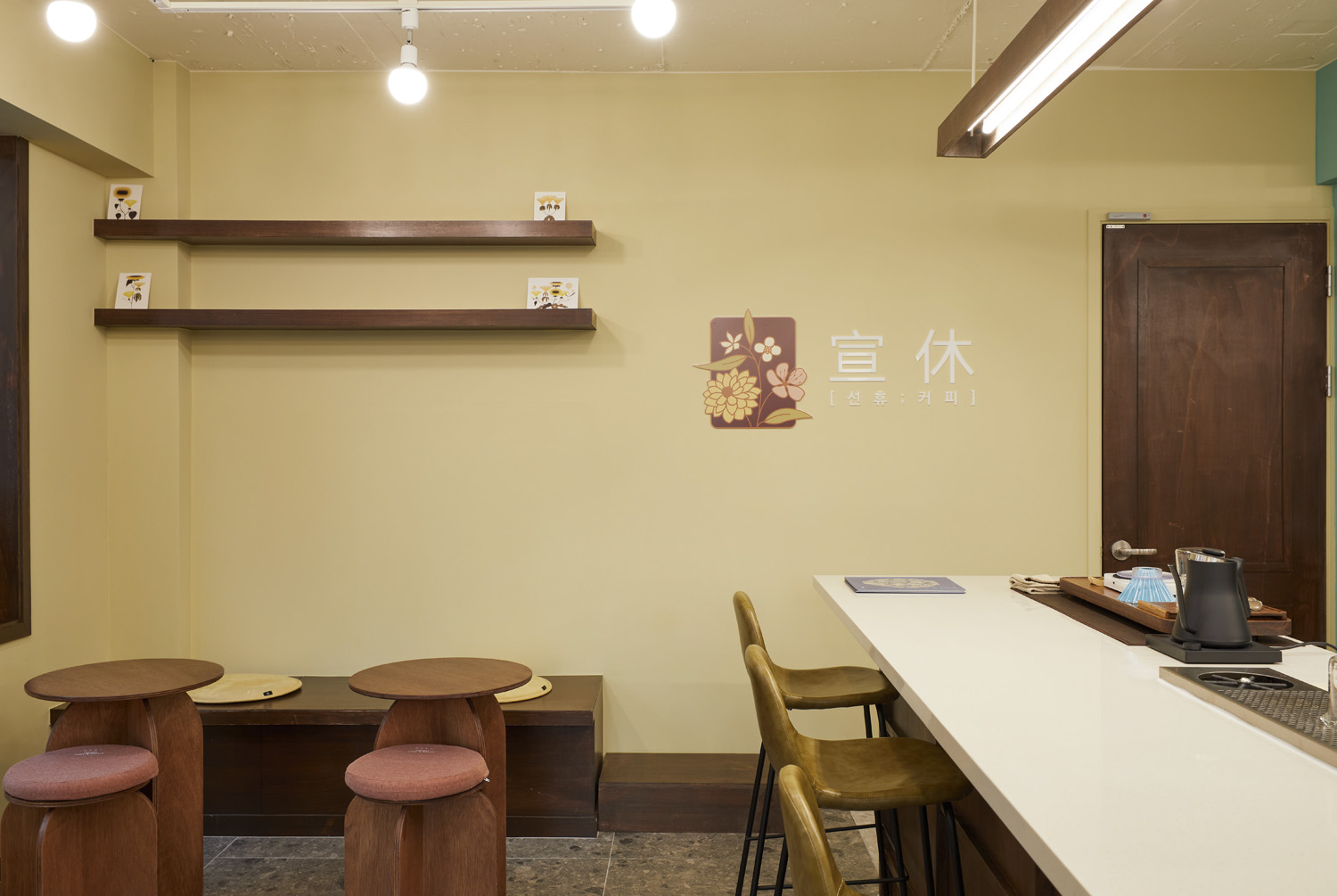 韩式休闲咖啡厅，24 平米打造东方氛围-13