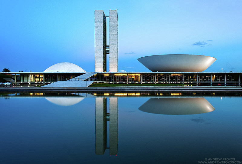 巴西利亚国会大厦丨巴西巴西利亚丨奥斯卡·尼迈耶-38