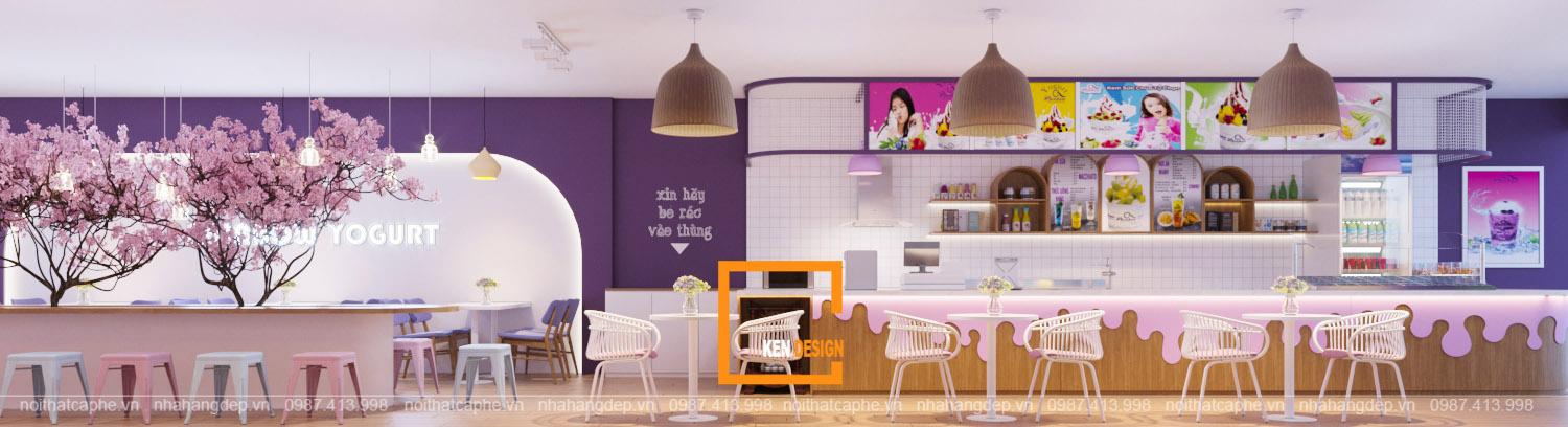 Rainbow Yogurt罗切分店冰淇淋店设计丨越南丨Ken Design-27