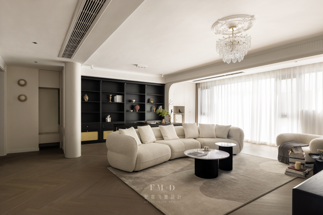 温柔法式风家居丨中国合肥丨安徽飞墨设计组-25