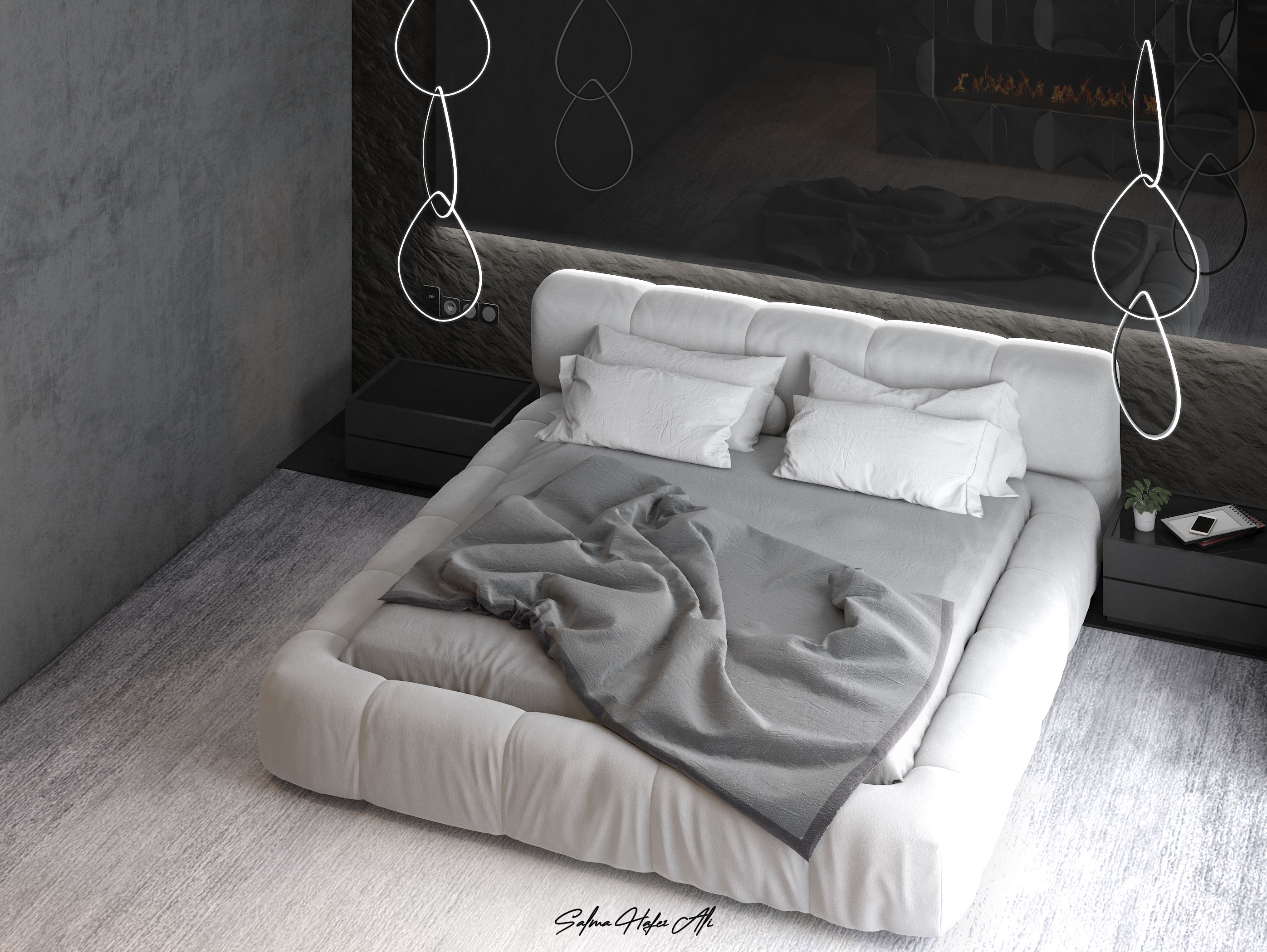 黑暗卧室设计丨俄罗斯-8