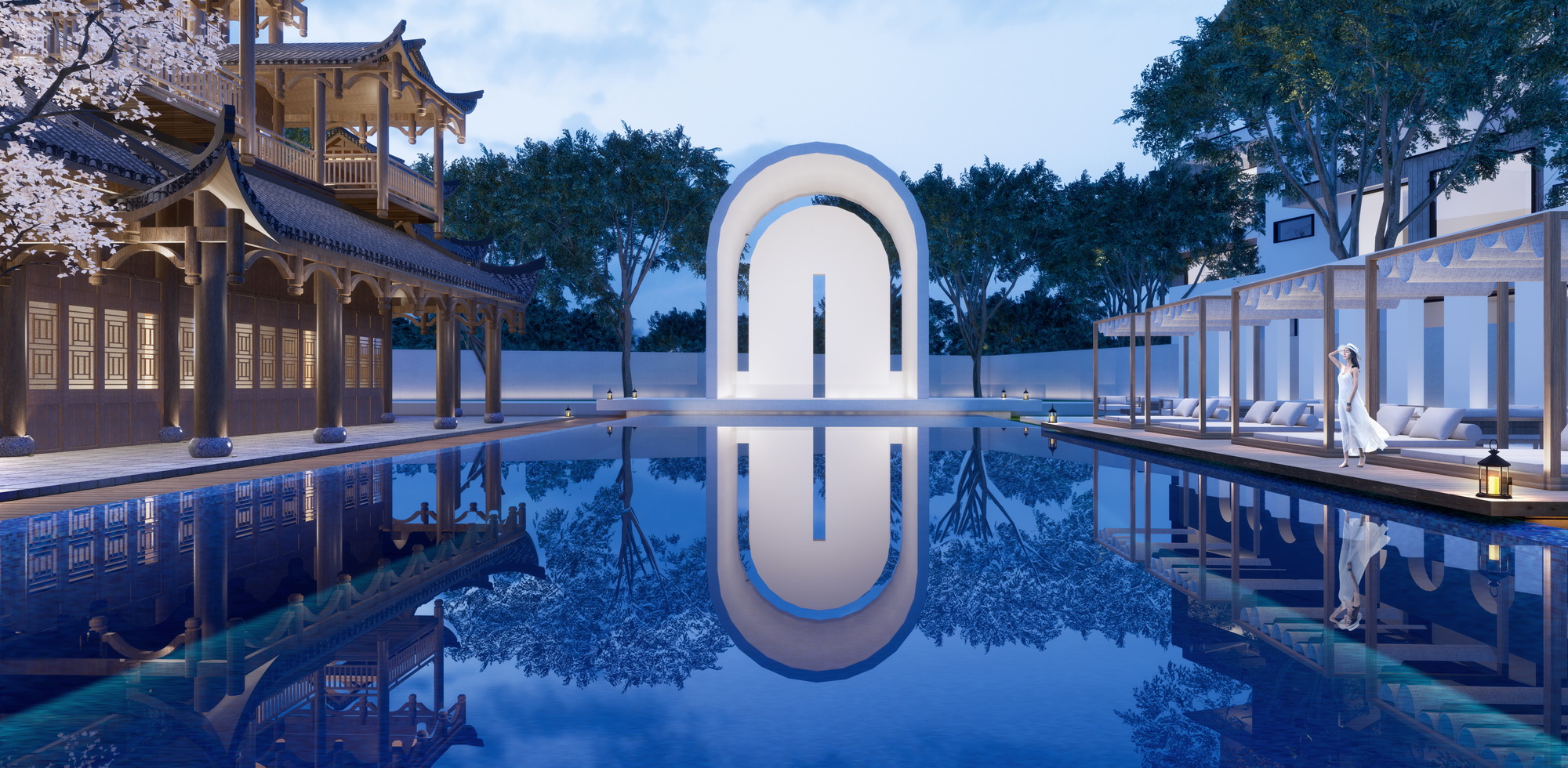 张家界溪布街广场改造丨中国张家界丨AD 国际岸狄建筑-5