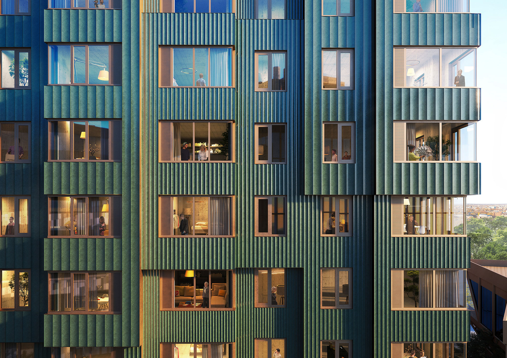 波士顿哈佛大学附近双塔住宅设计项目丨意大利马萨丨MVRDV,Moody Nolan,Studio Gang等-2