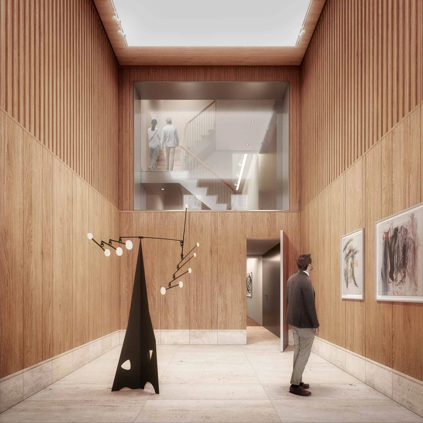 纽约 Galerie Gmurzynska 艺术画廊丨美国纽约丨Lang Architecture,Leonardo Tamargo-12