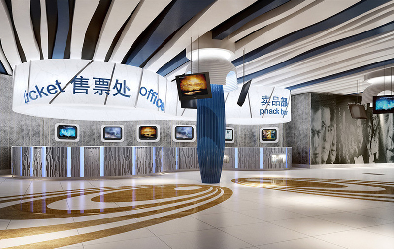 售票厅室内设计案例效果图-18