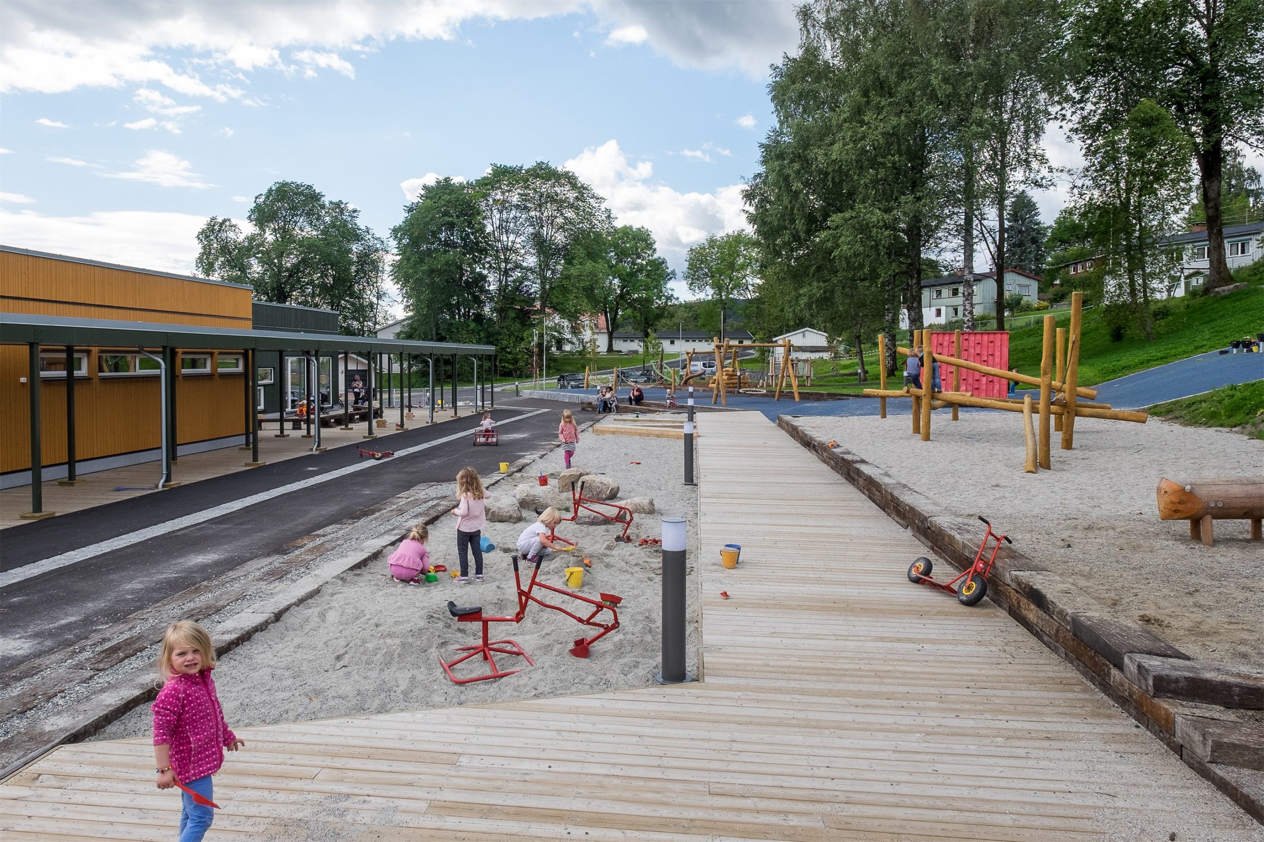 专为多重障碍儿童设计的幼儿园活动空间 丨挪威丨bar bakke landscape architects-1