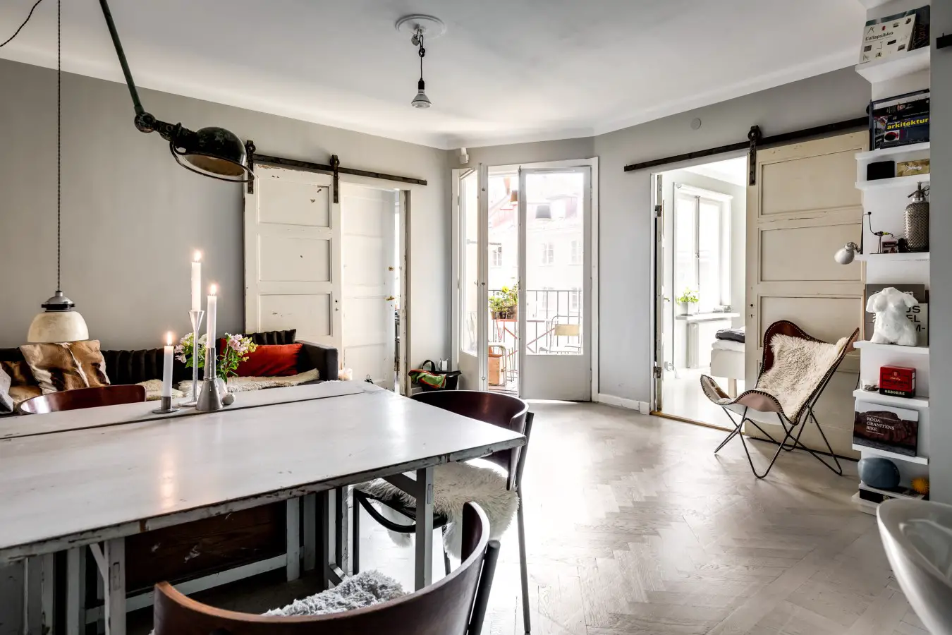 瑞典独特公寓 | 经典格局,别样设计-10