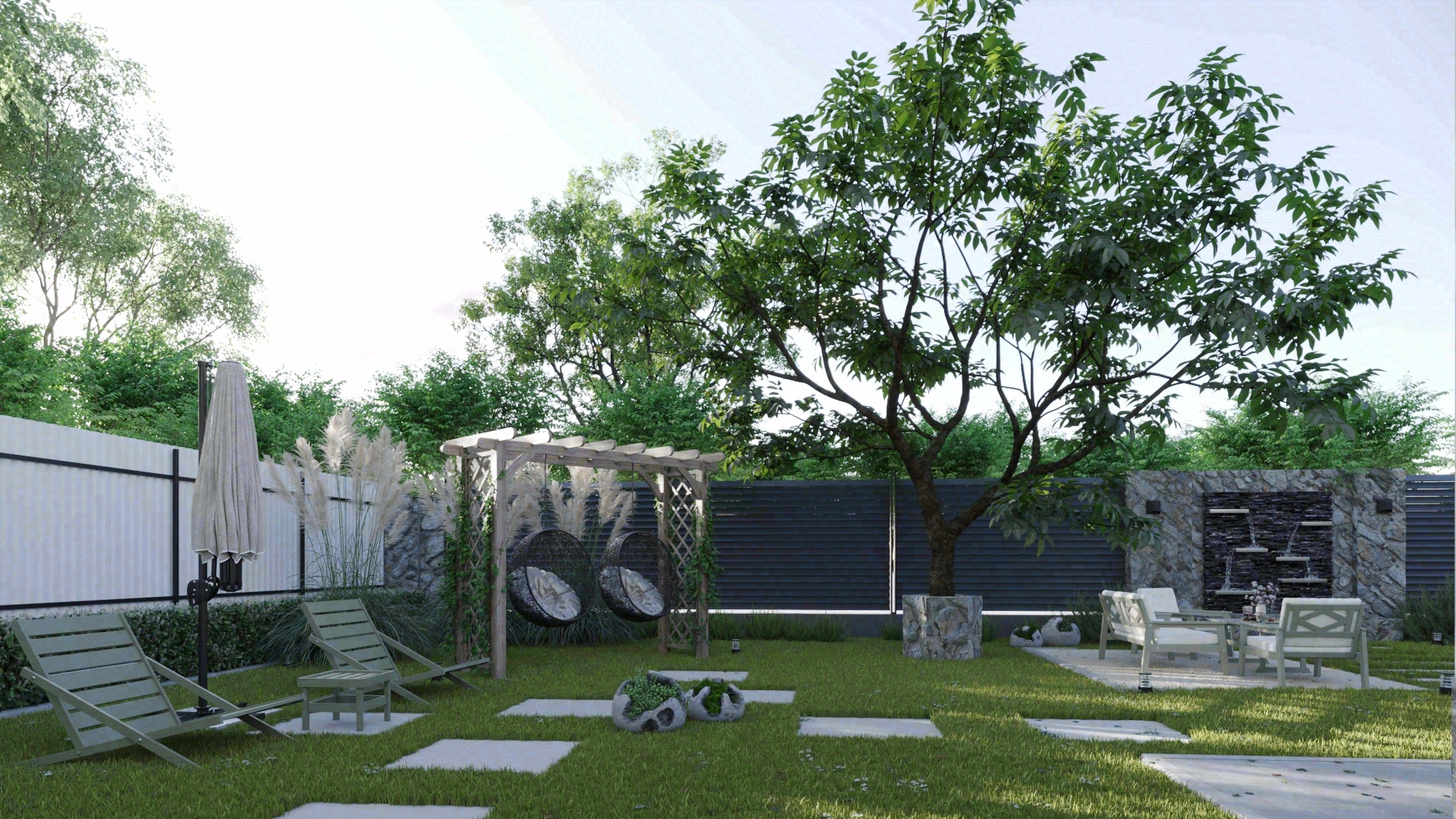 City villa renovation and exterior design-15