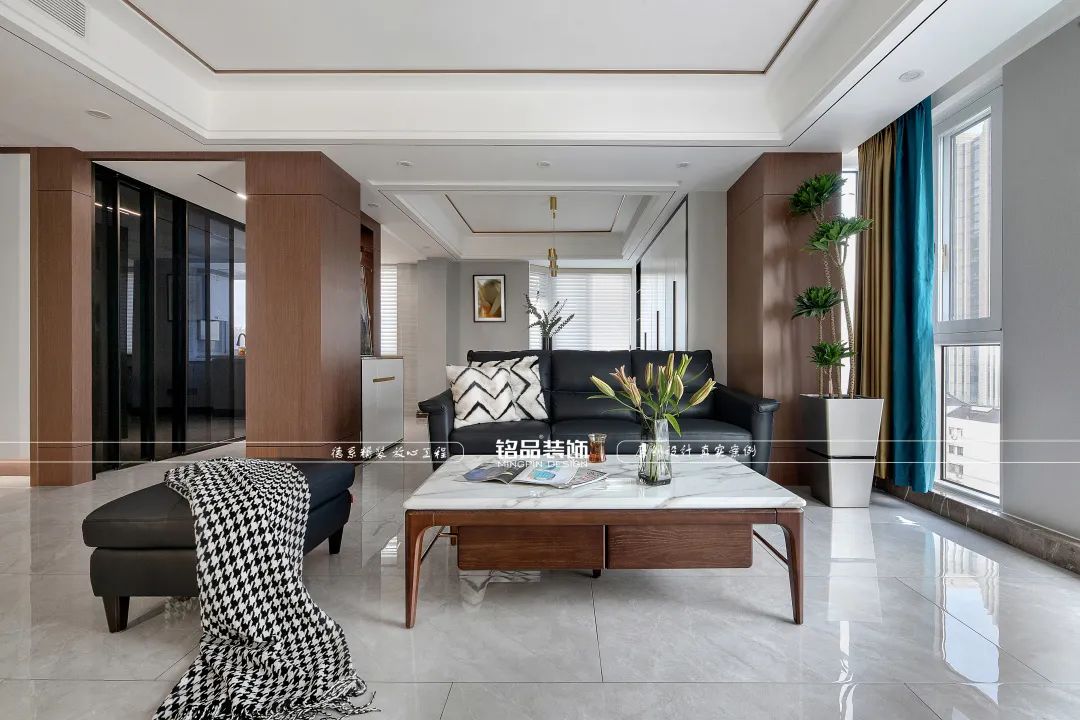 118㎡现代简约风家居设计丨铭品装饰-8