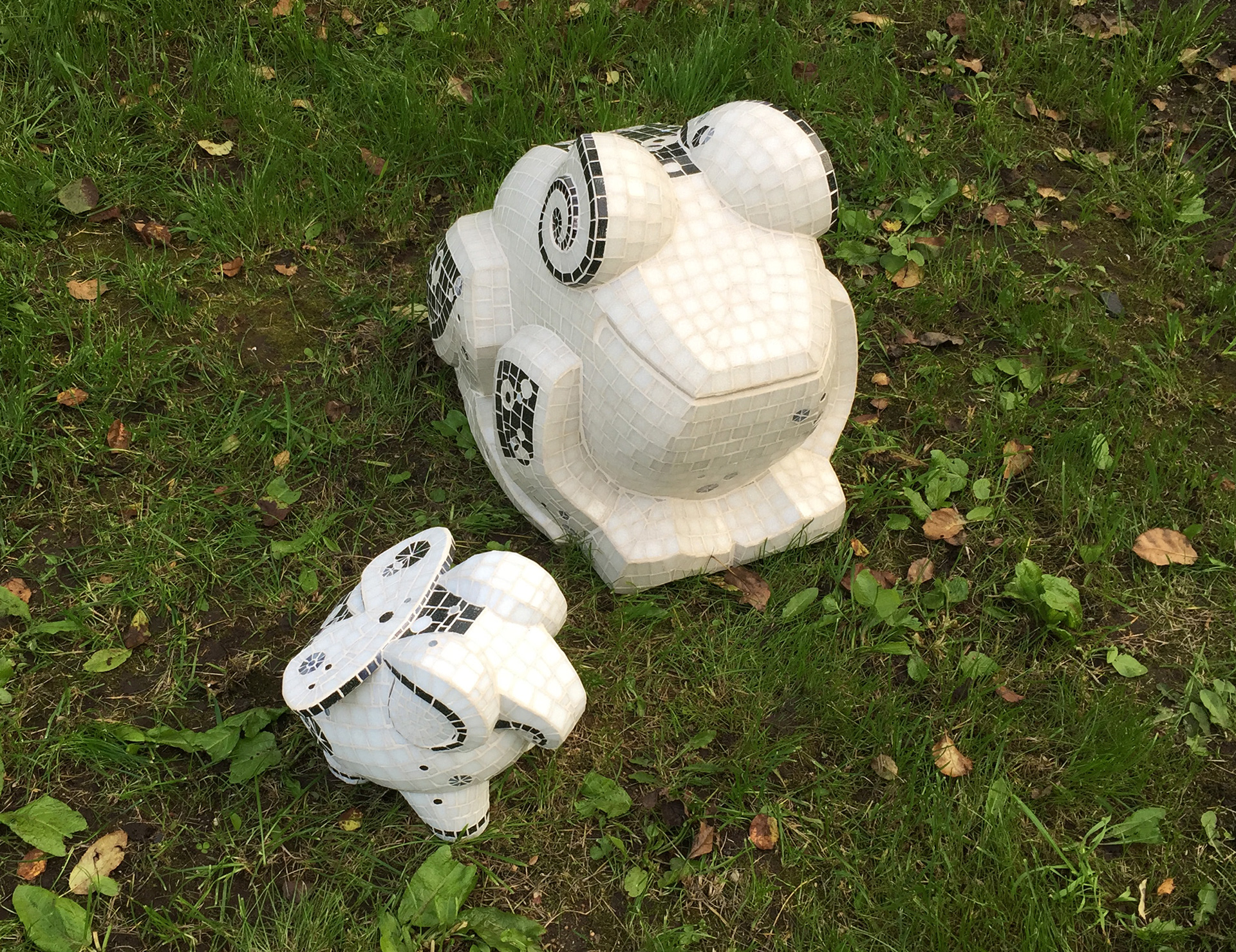 马赛克雕塑丨KSENIYA VETROVA-1