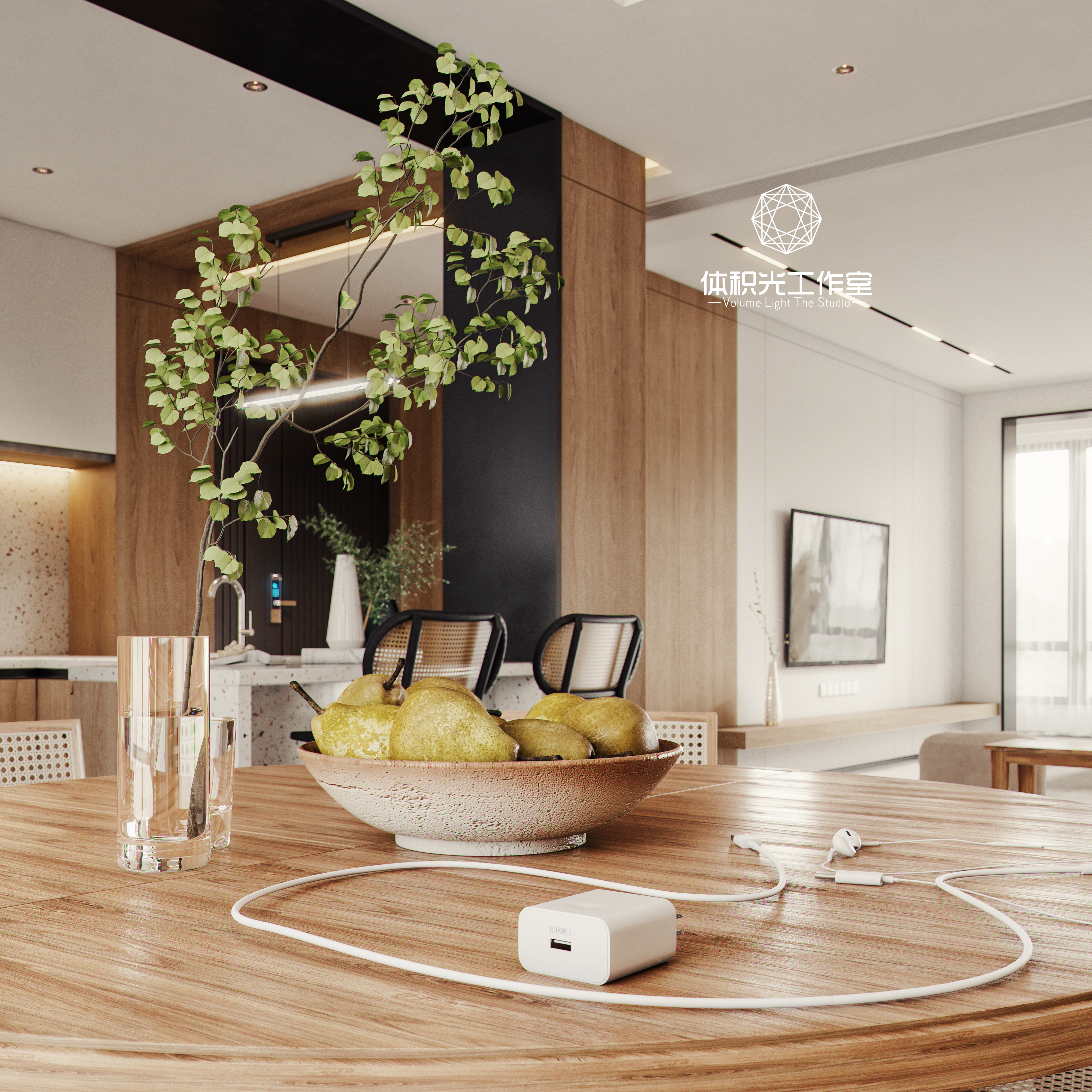 暖调客餐厅设计-12