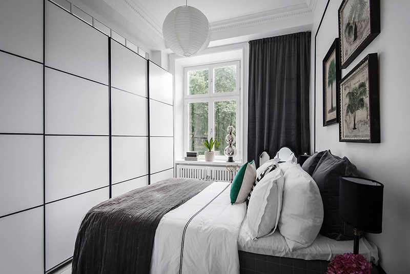 斯德哥尔摩 53 平米时尚冷色调公寓-14