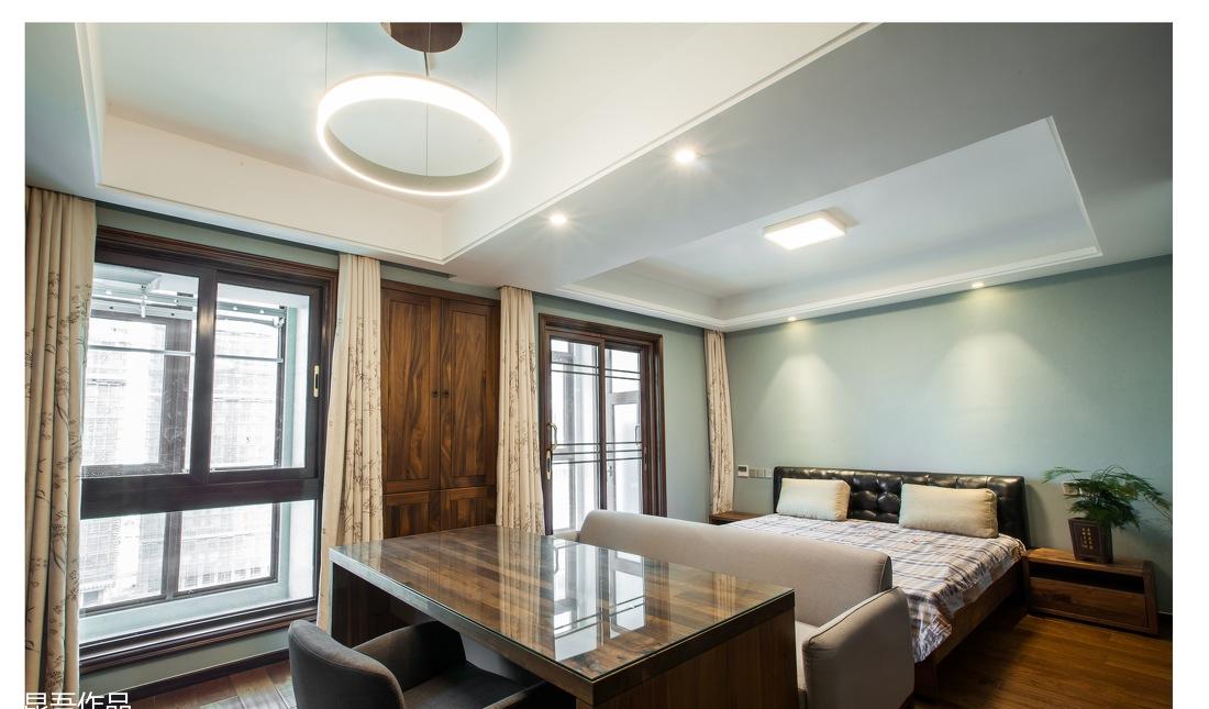 现代中式客厅设计，展现自然对称之美-22