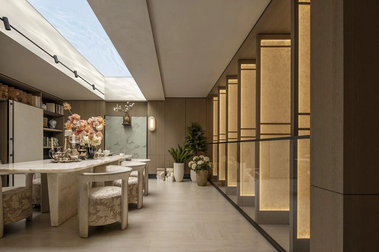 绍兴中海·越湖雲起400㎡叠墅室内设计丨中国绍兴丨IF DESIGN羽果设计-20