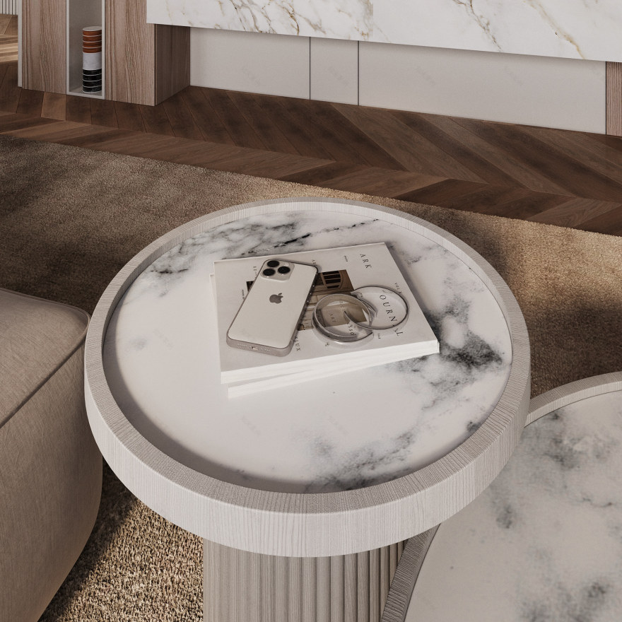 Kitchen & Living Space — Interior Visualization-10