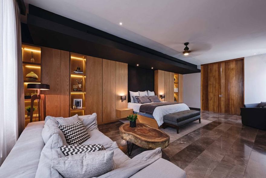 Casa Rayada 现代豪宅丨墨西哥丨Boide Estudio-7