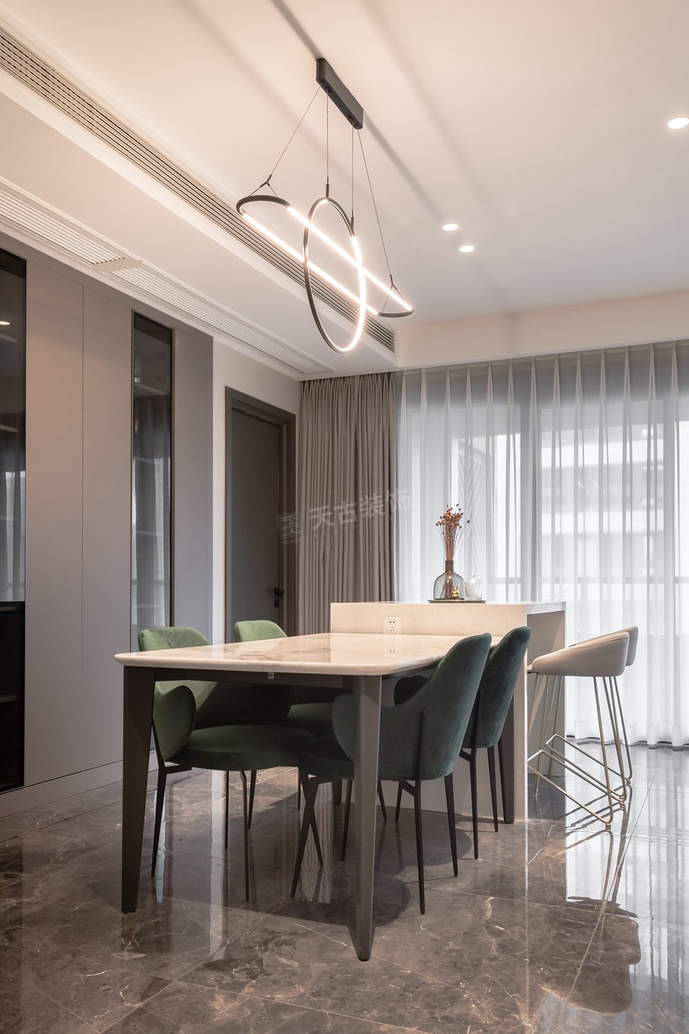 北大资源蘭庭序 · 现代简约风格大平层设计-8