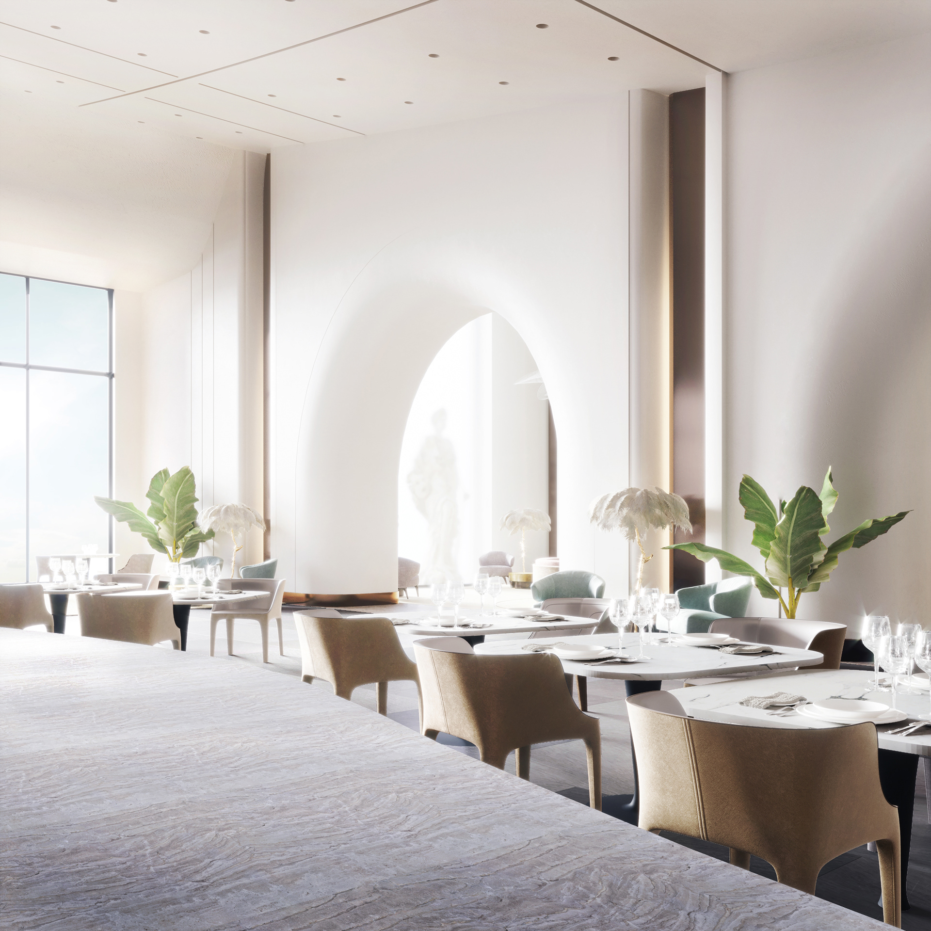 Sopra Le Nuvole 餐厅,酒吧丨阿联酋迪拜丨CAI DESIGN STUDIO-16