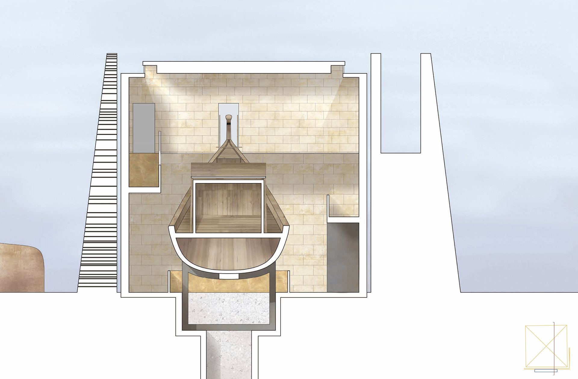 太阳船博物馆丨埃及开罗丨Caporaletti Marco 等-18