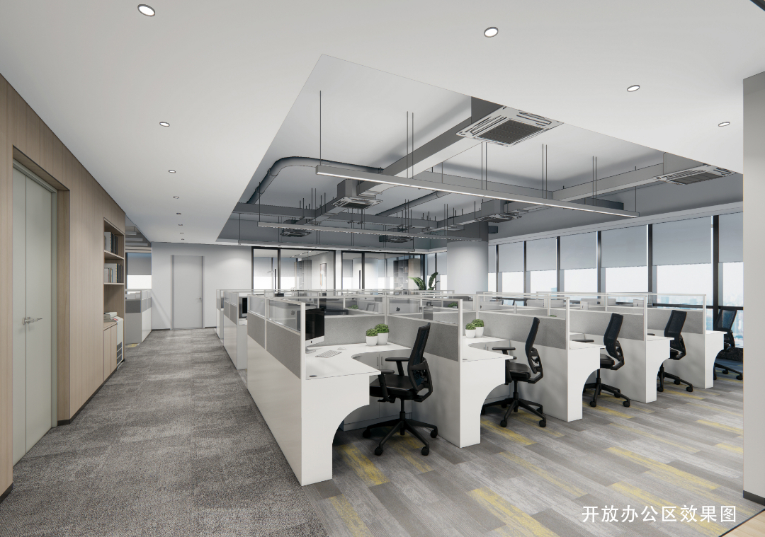 华润置地商务风办公空间设计-6