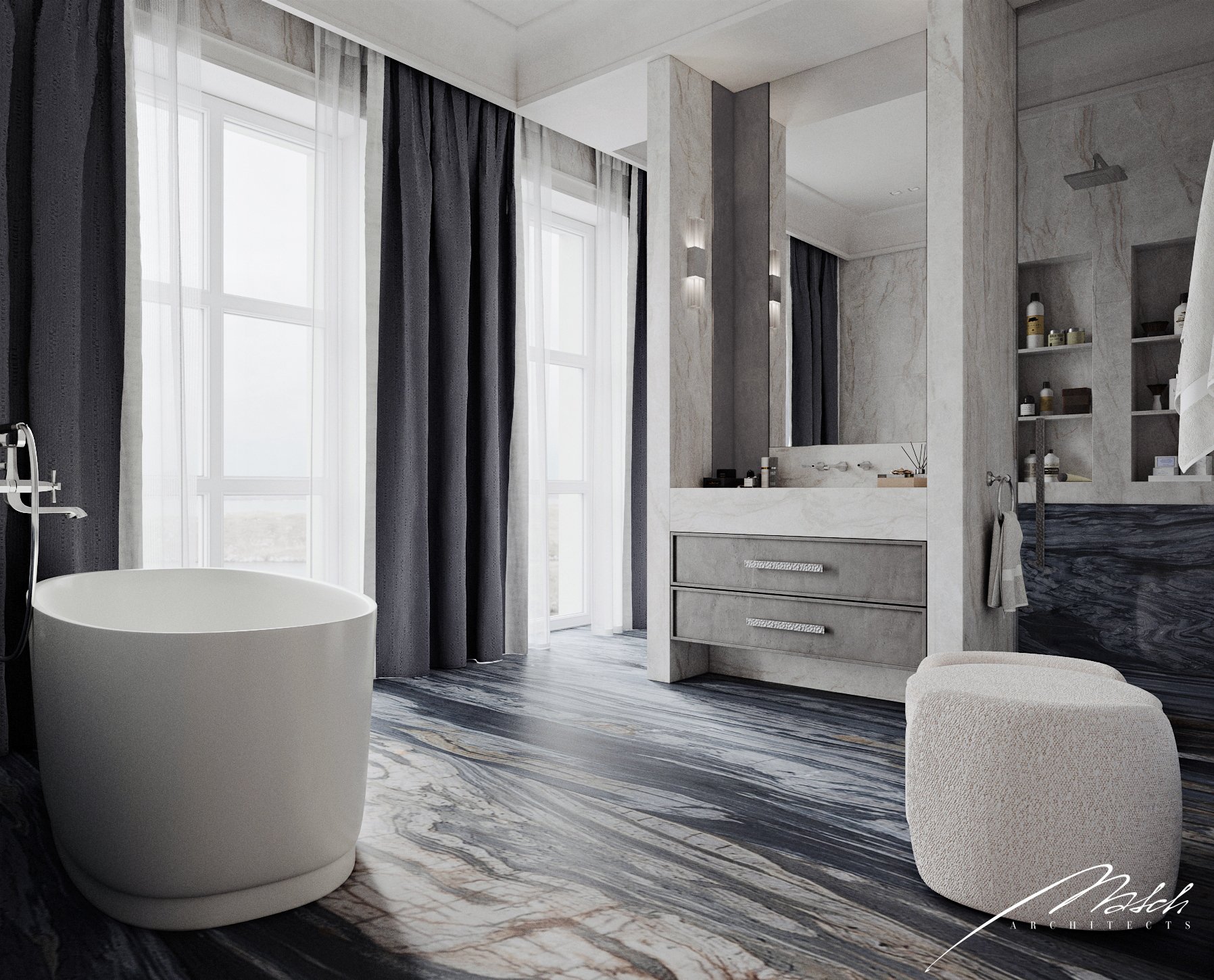 麦迪逊公园小区住宅,尼科利诺小区住宅丨MATCH Architects-68