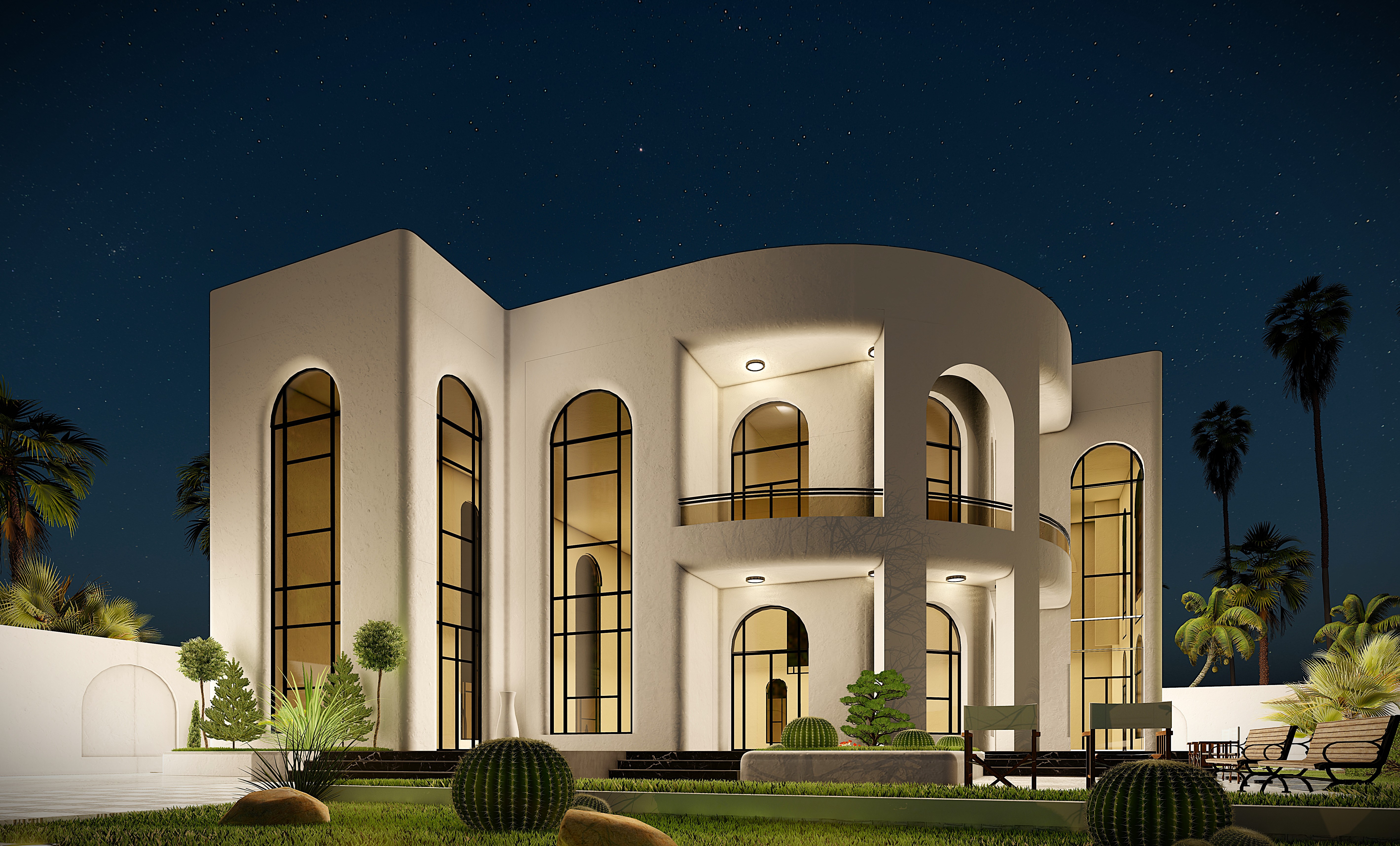 自建别墅丨阿联酋阿布扎比-47