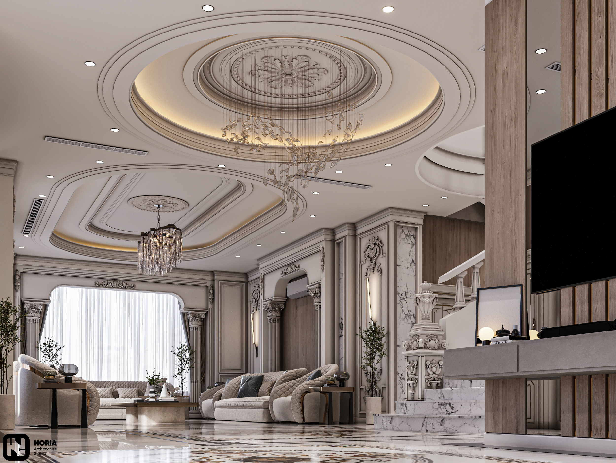 别墅接待厅丨沙特阿拉伯-7