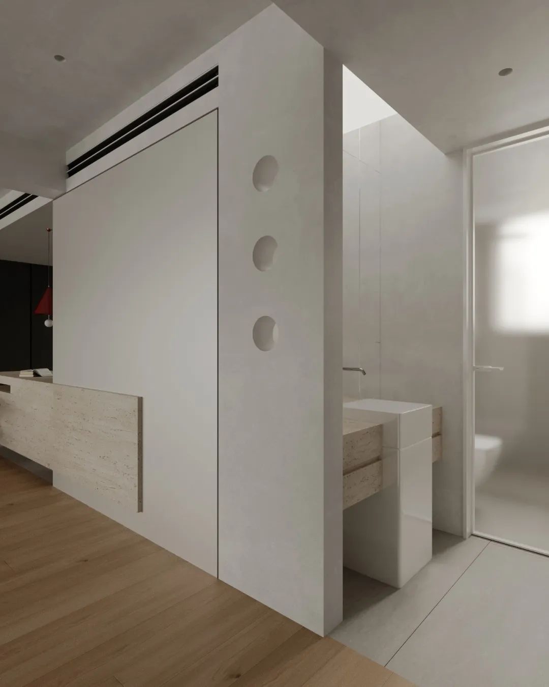 觅安 · 广西四室住宅设计丨中国广西丨隅间空间设计工作室-56