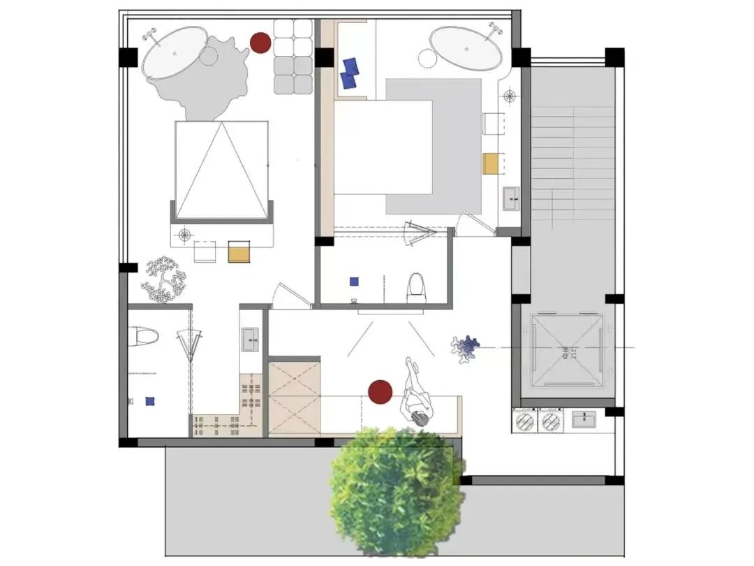 山前民宿丨棠颂设计-54