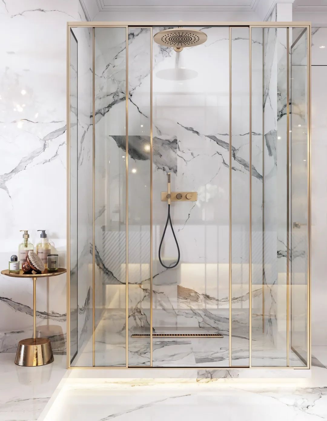 现代轻奢风的居住空间-88