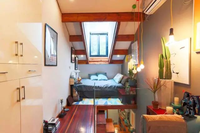 7㎡的空间改造成“双层”复式-69