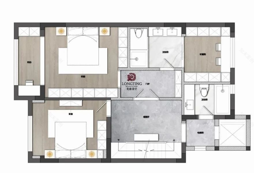 御西湖现代简约之家丨龙庭设计-30