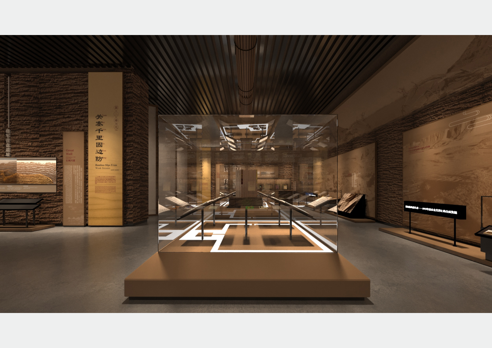 甘肃《金塔县博物馆》深化设计方案丨中国甘肃丨柒虹宇,郭翔-59