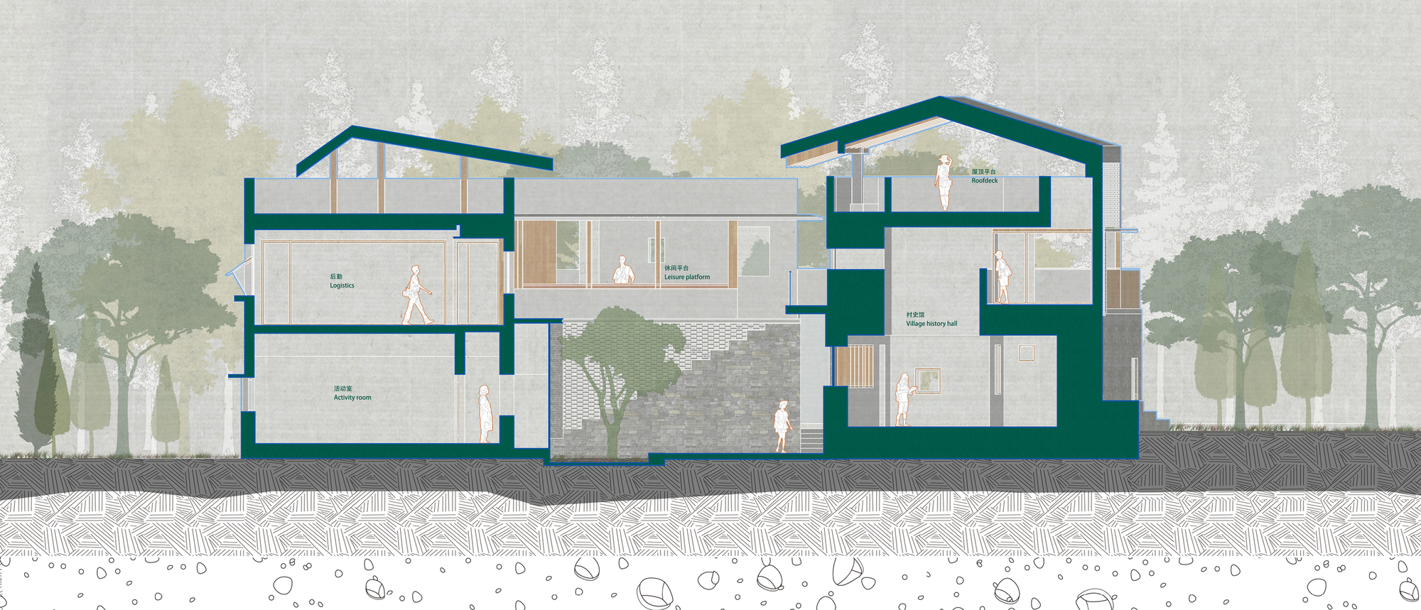 龙南村党群服务中心丨中国嘉兴丨Sens Architects-18