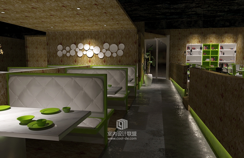 主题餐厅设计-福州小鱼小牛主题餐厅设计-7