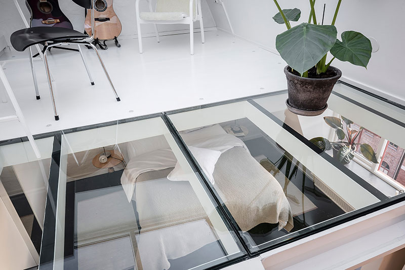 斯德哥尔摩屋顶公寓——黑白浪漫空间-18