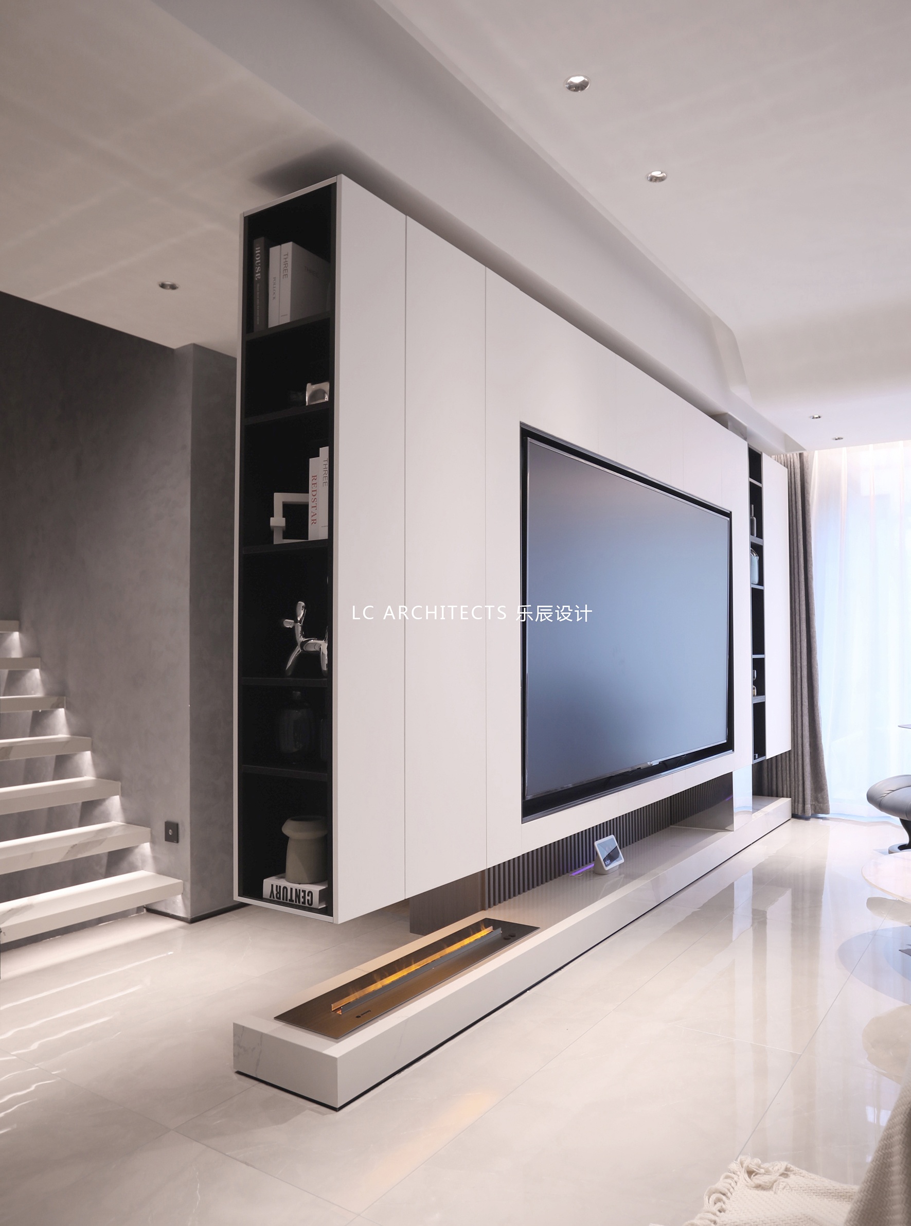 现代人文三层洋房设计丨中国郑州丨乐辰设计-8