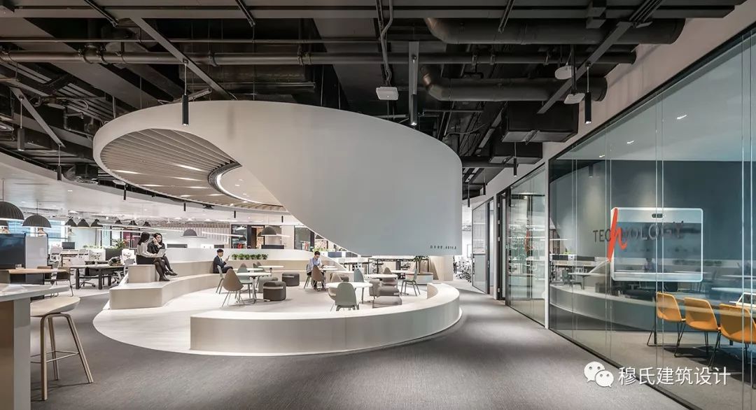 恒生银行数码楼层——城市农耕理念下的创新办公空间-20