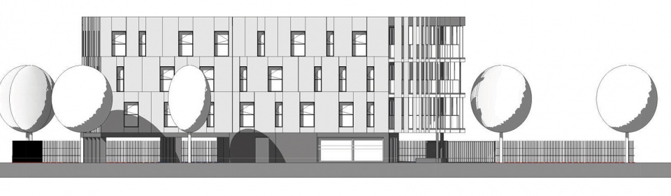 三角形的“A”办公楼,法国蒙彼利埃的现代符号-31