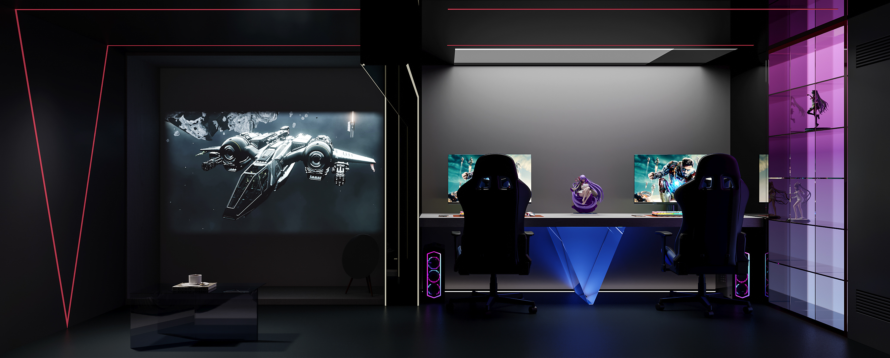 现代风格效果图-17